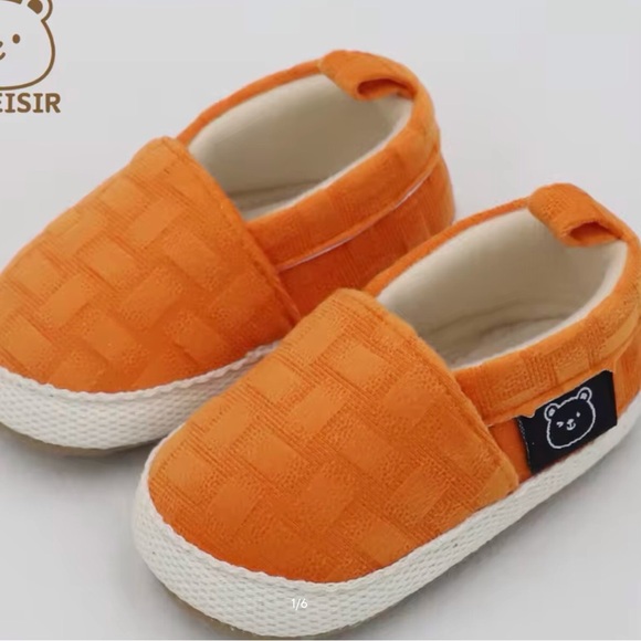 Other - New orange slip on toddler shoes 12-18 months